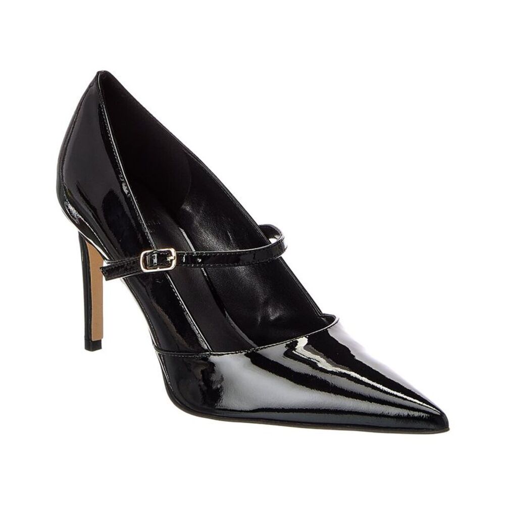 M By Bruno Magli Panna Patent Pump, Black